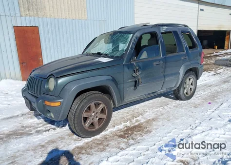 2003 Jeep Liberty Limited Edition from USA, damaged, VIN 1J8GK58K63W649498
